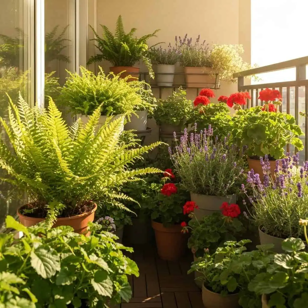 Jakie rośliny nadają się na balkon słoneczny?
